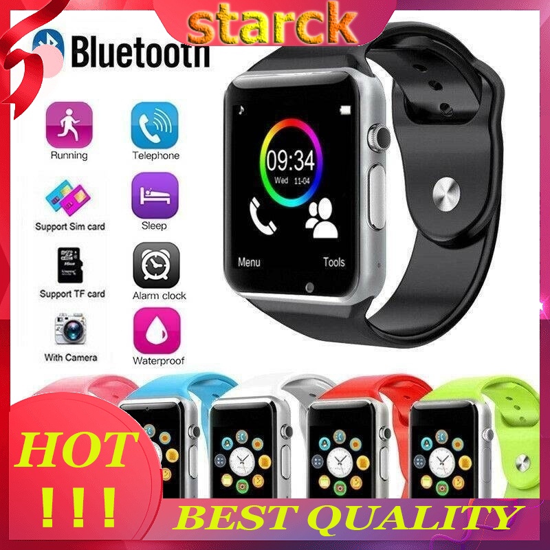 bluetooth smart wrist watch a1 gsm phone for android samsung iphone man women