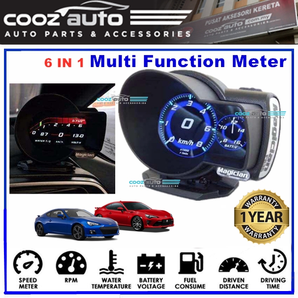 Toyota 86 Subaru BR-Z OBD 2 Multi Function Meter  Shopee 