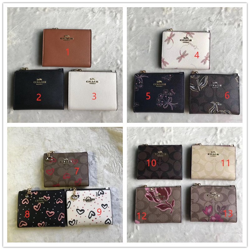 Coach F76880 F76879 F78240 F78002 F91054 F9058 F76881 F73876 wallet ladies  wallet | Shopee Malaysia