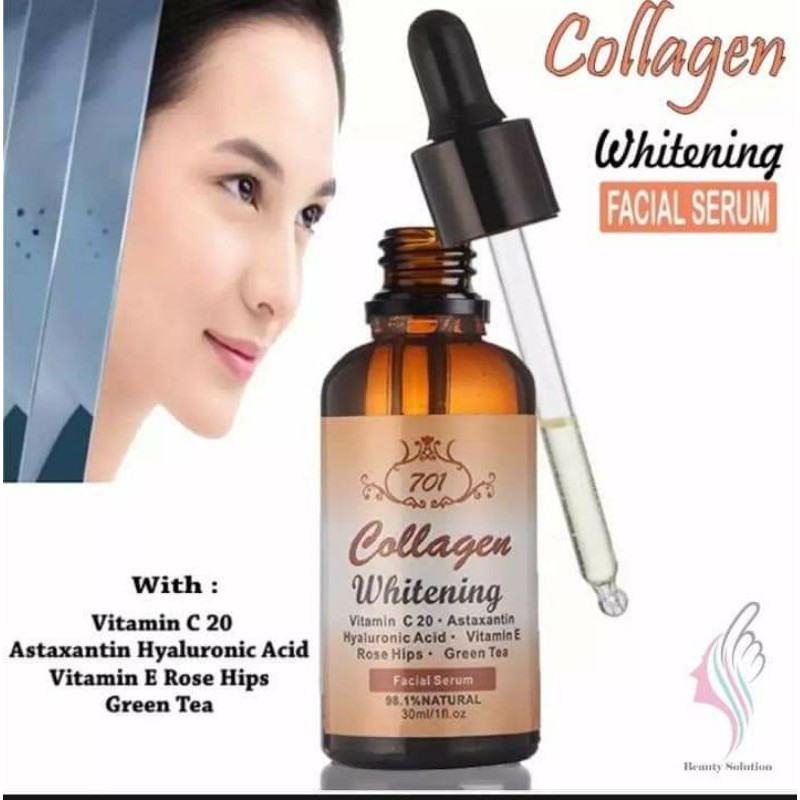 collagen whitening facial serum