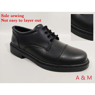Leather Shoes Black Shoes Men Shoes Formal Shoes Kasut Kulit Hitam Kasut Lelaki Leather Tooling Shoes 黑鞋 PU 271