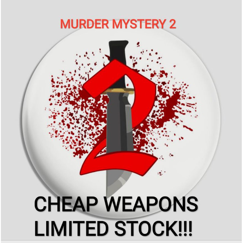 Roblox Mm2 Murder Mystery 2 In Game Godly Weapons Cheap Virtual Items