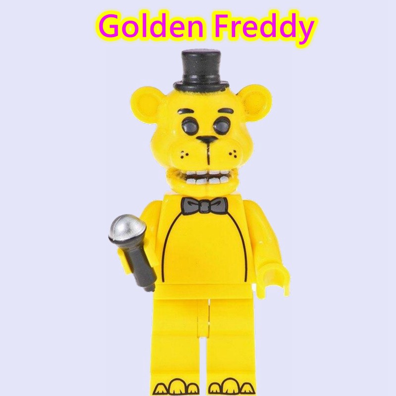 golden freddy lego set