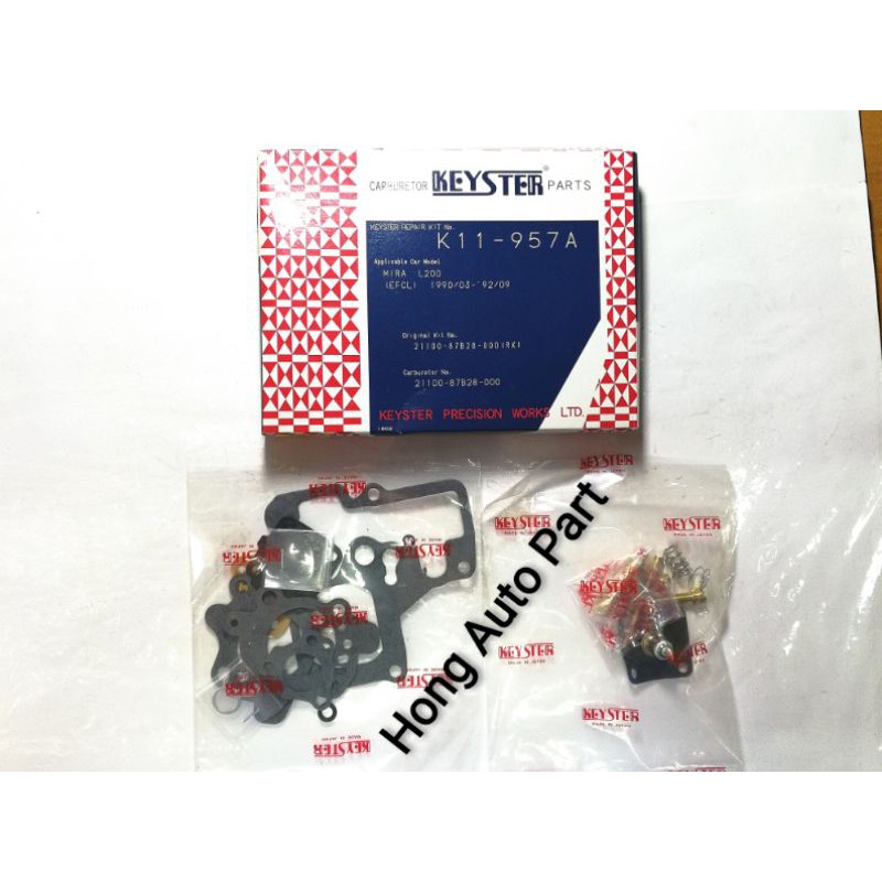 Perodua Kancil 850 660 Carburettor Repair Kit 1set K11 957a Shopee Malaysia