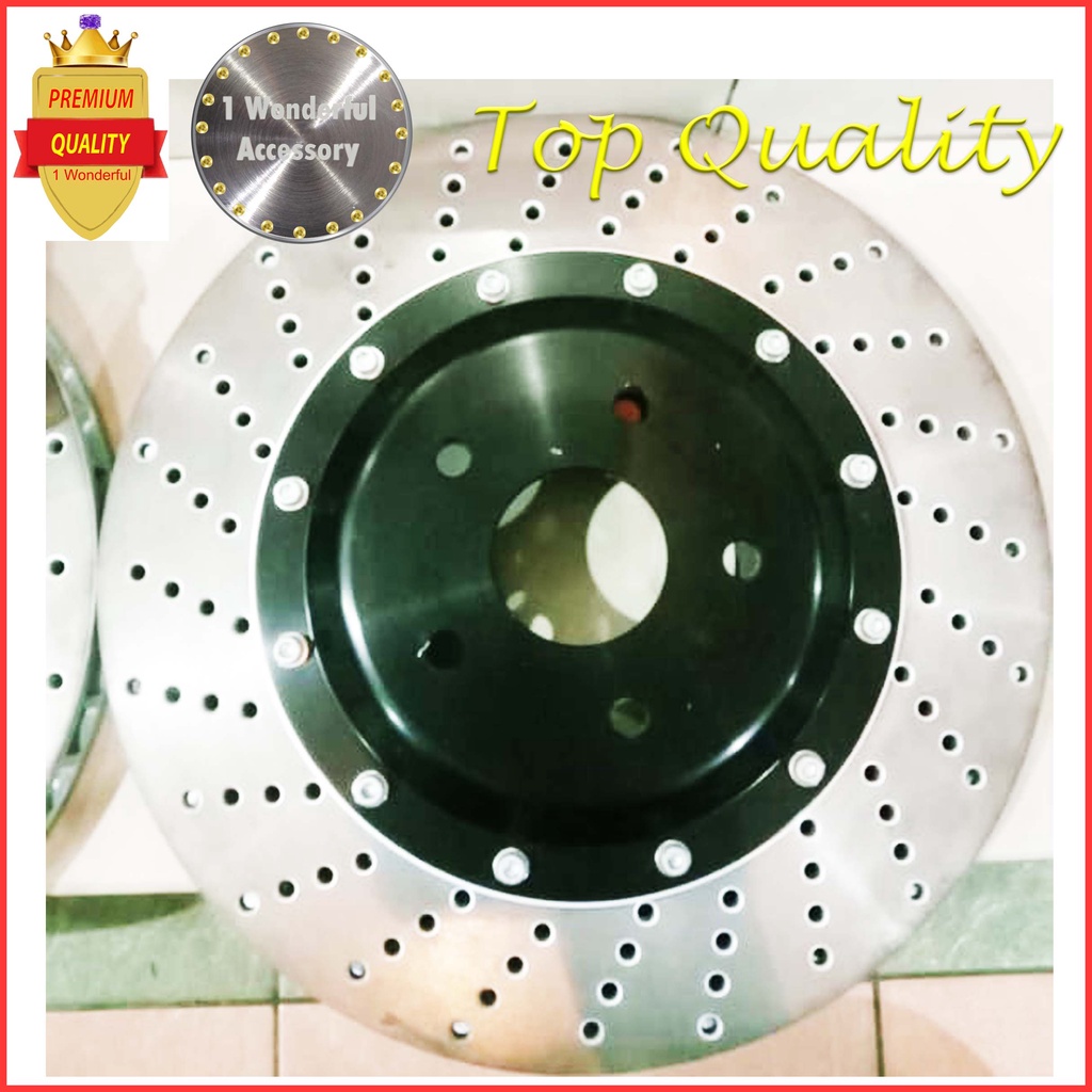 (02set2) A pair of Dics / rotor only for Brembo GT F50 4 pots caliper