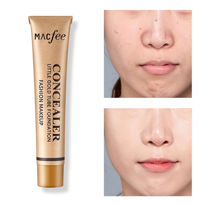 Mcafee Long Lasting Foundation Liquid Small Makeup Tube Concealer Shopee Malaysia