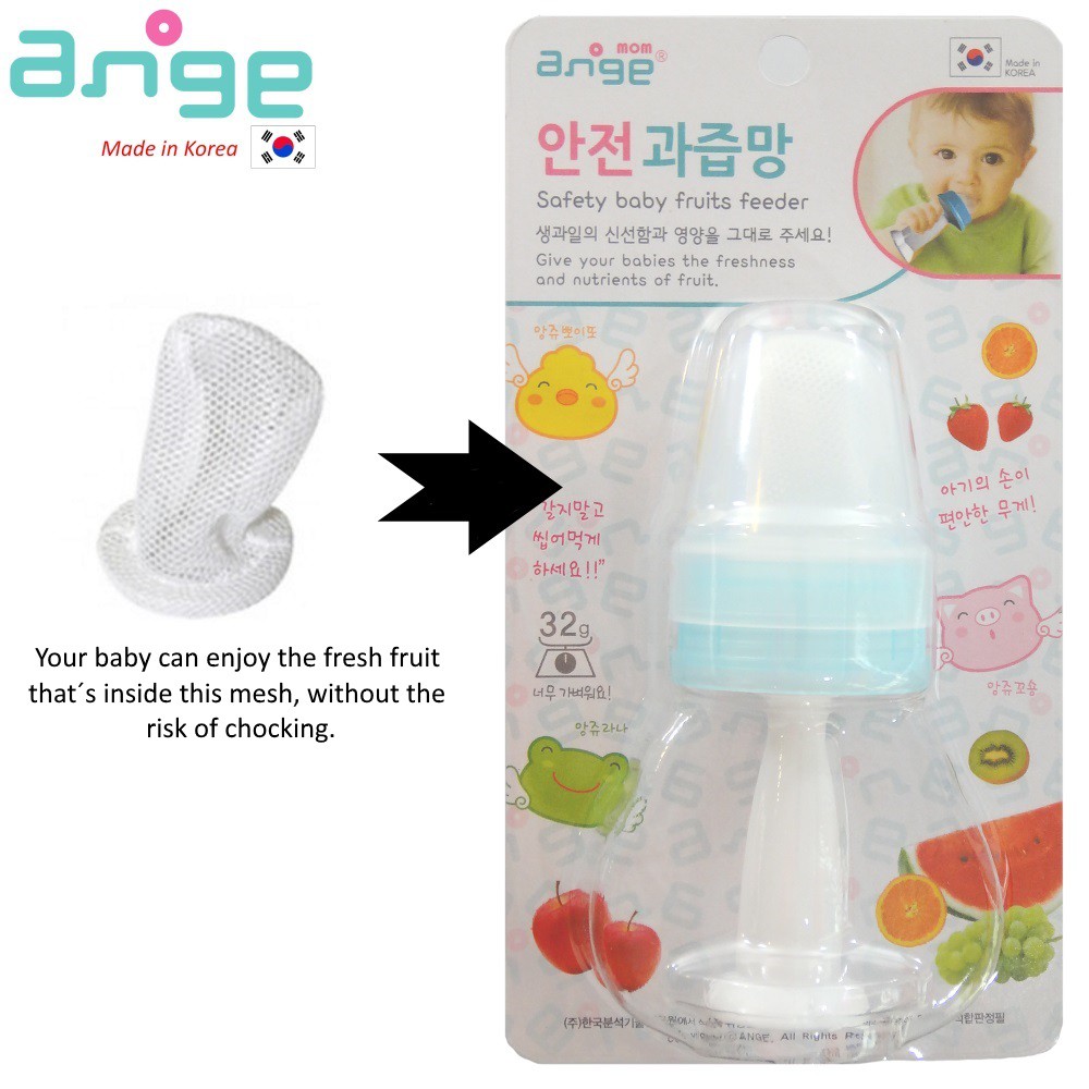 Ange Safety Baby Fruit Feeder Stick Mesh Shopee Malaysia