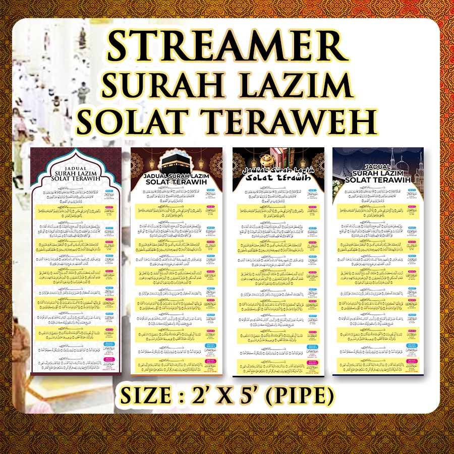 Banting Surah Surah Pendek Surah Lazim Bacaan Utk Solat Terawih Porn