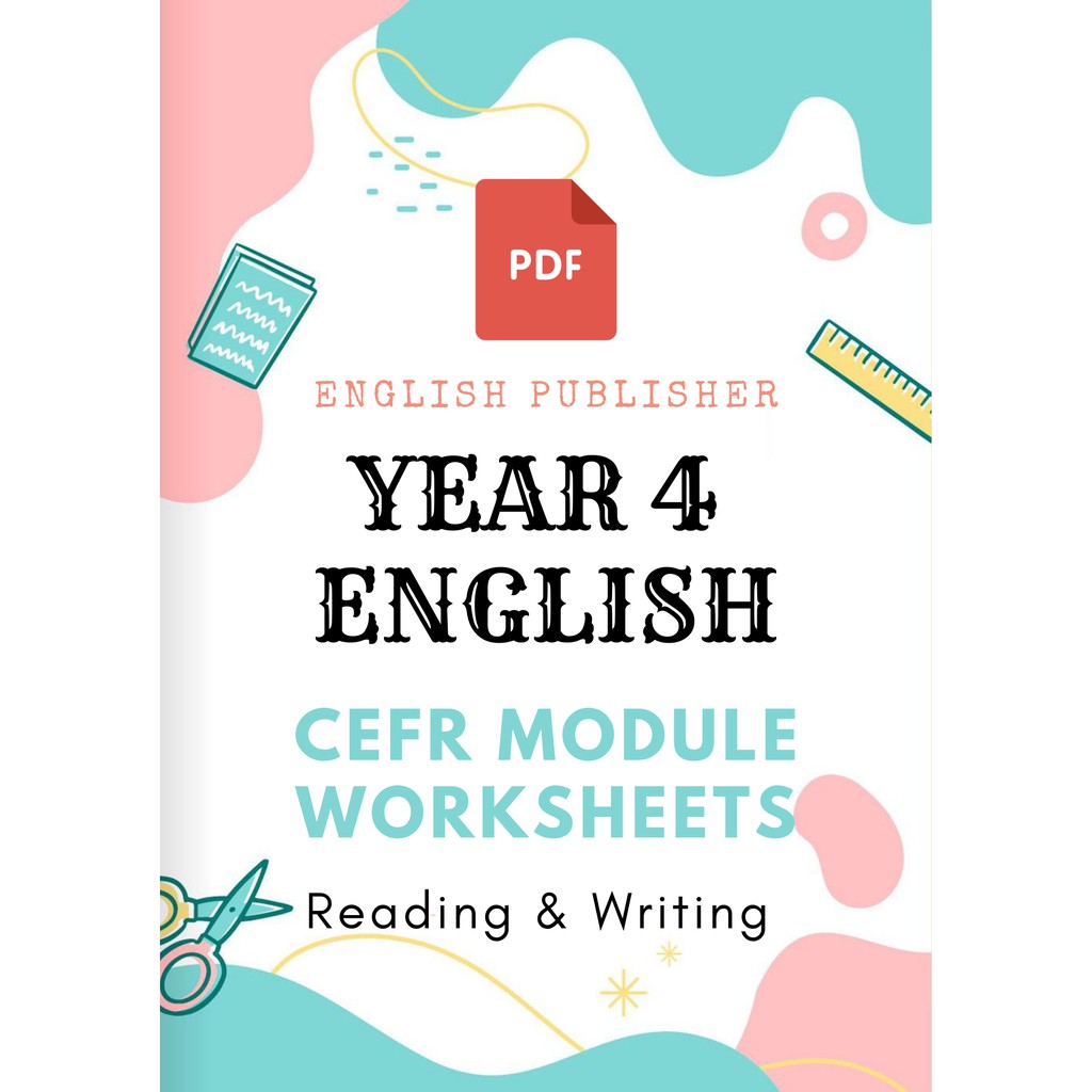 year 4 english module worksheets cefr shopee malaysia