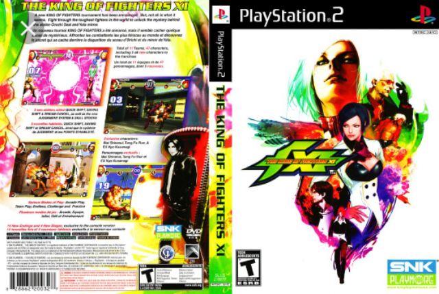 king of fighters ps2