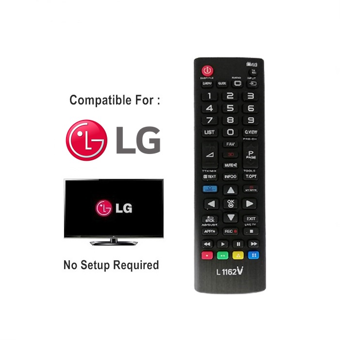 Universal LG TV Replacement Remote Control with Smart / 3D support