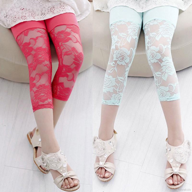 baby girl cropped leggings