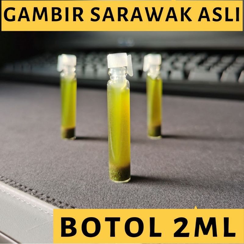 Gambir Sarawak Asli Botol 2ml