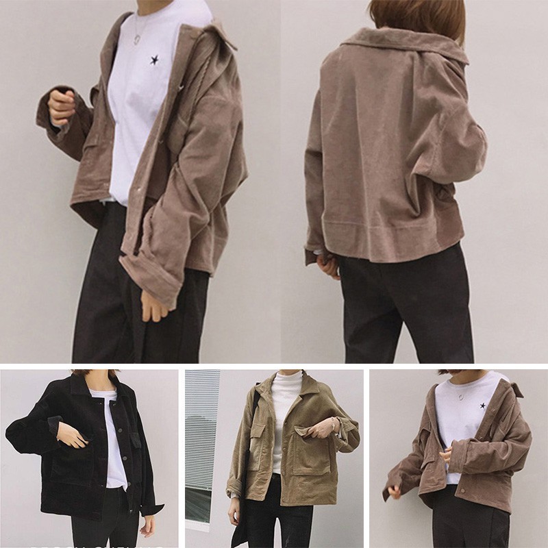 womens corduroy jacket coat