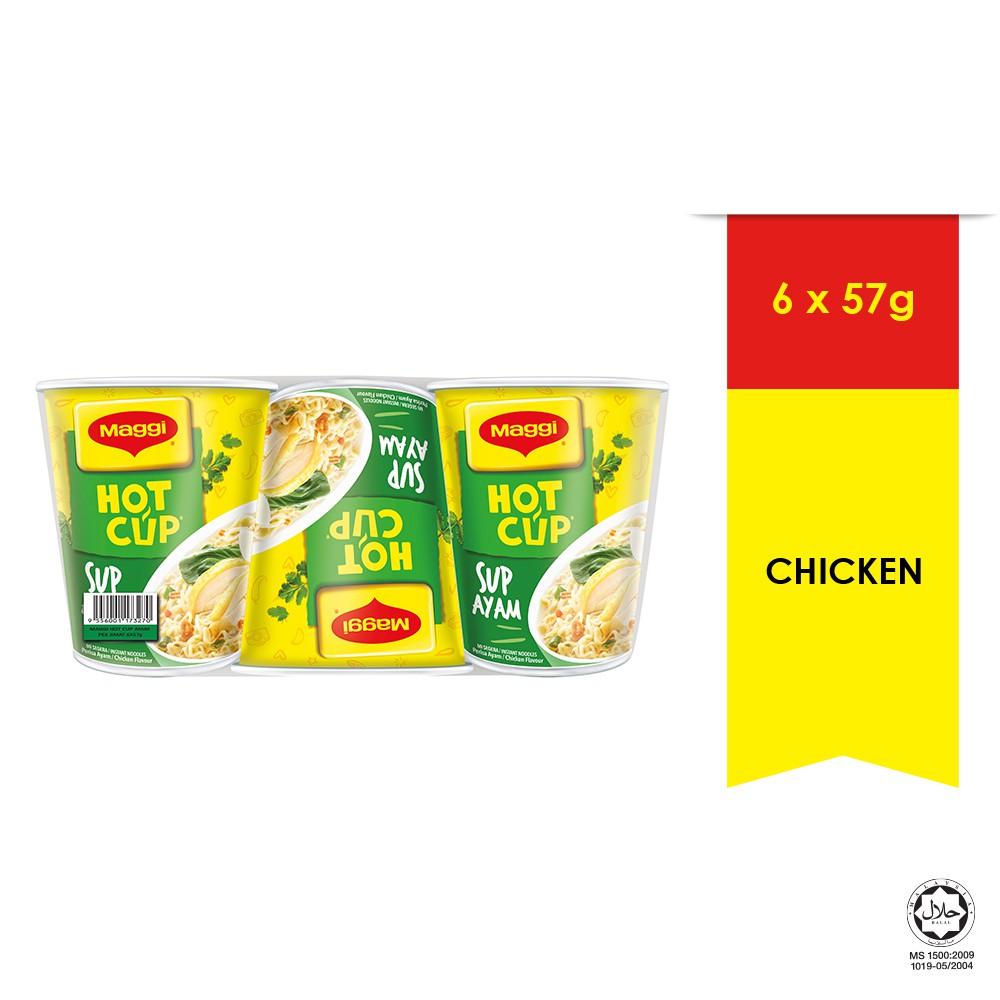 Buy Maggi Hot Cup Chicken Multipack 6 Cups X 59g Seetracker Malaysia
