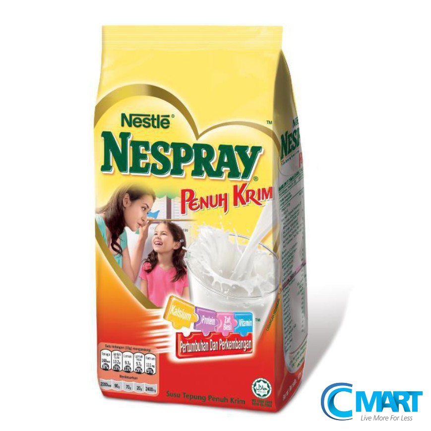 NESTLE NESPRAY FULL CREAM 550G | Shopee Malaysia