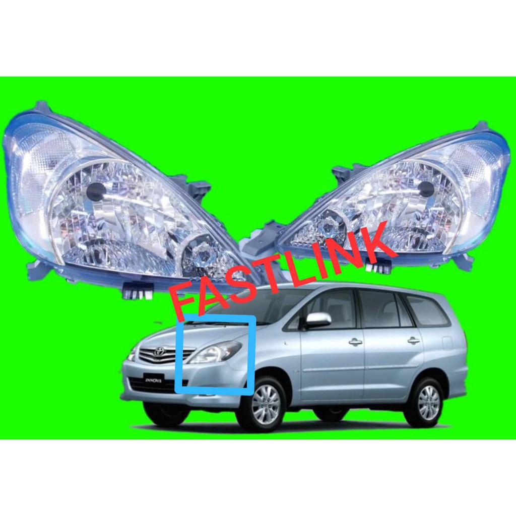 TOYOTA INNOVA HEAD LAMP LAMPU  BESAR  DEPAN 100 NEW HIGH 