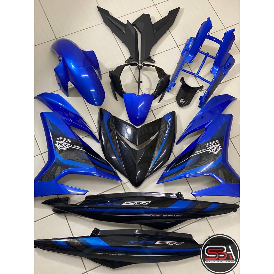 COVERSET YAMAHA V DOCTOR EDITION Y15 YSUKU Y15ZR V1 V2 VPBC5 BIRU NEW