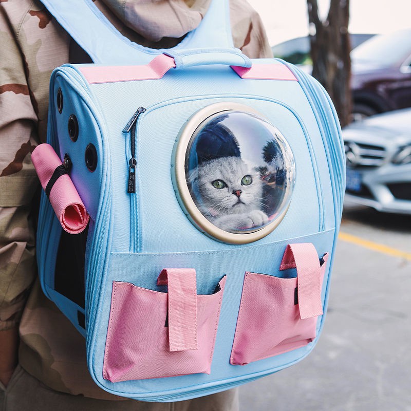 beg kucing murah Cat Bag Outing Carry Bag Cat Backpack Space 