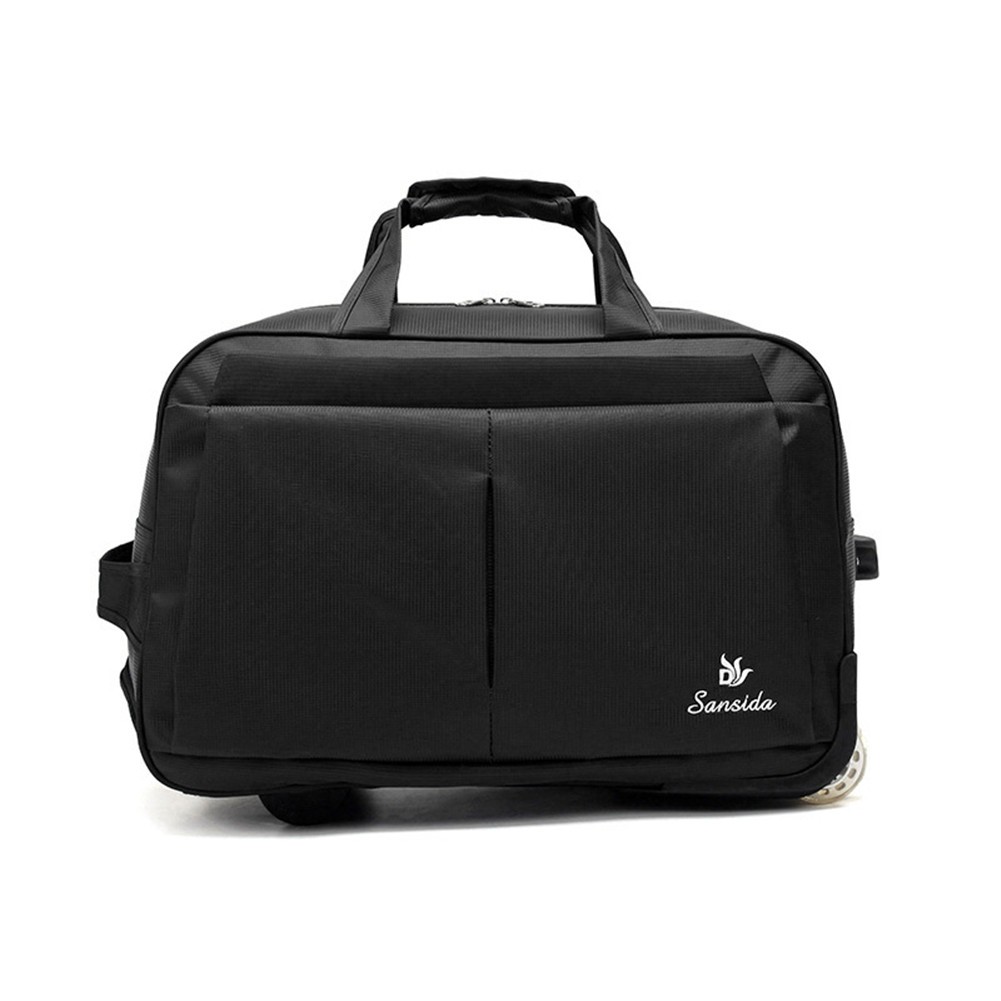 foldable wheeled duffel bag