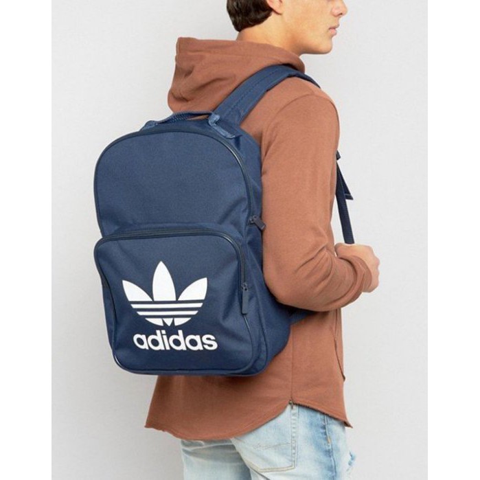 adidas trefoil backpack blue