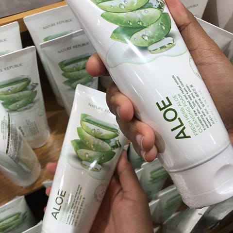 aloe fresh herb aloe cleansing foam