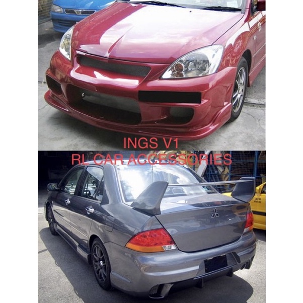 Mitsubishi Lancer cs3 2003 2004 2005 2006 2007 INGS V1 body kit bodykit