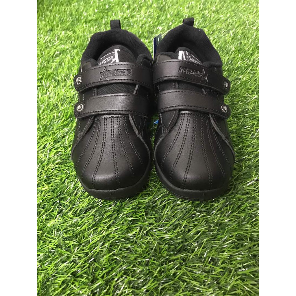 Kasut U Newstar School Shoe S215-4B - Black  Shopee Malaysia