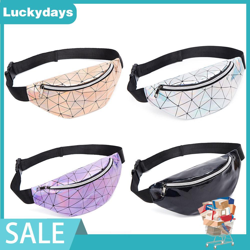 geometric fanny pack