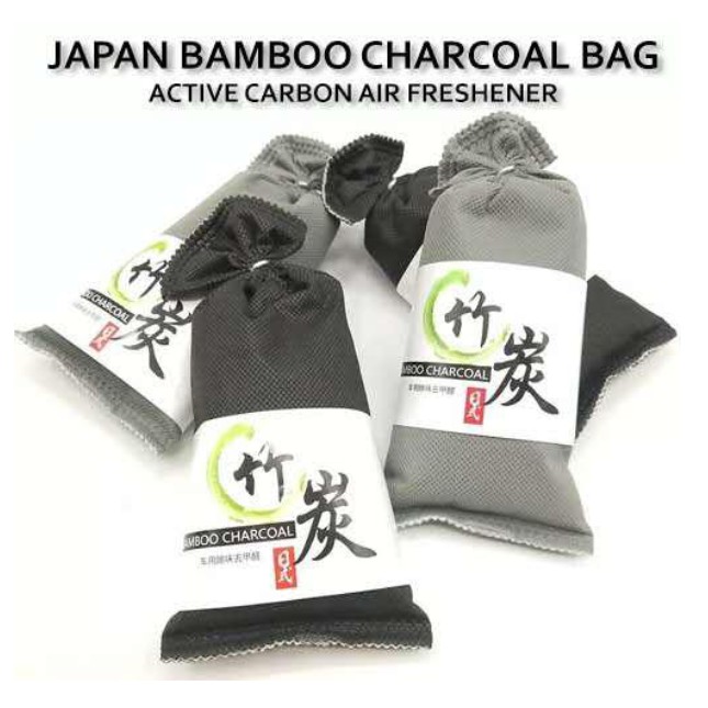 Japan Bamboo Charcoal Bag Active Carbon Air Freshener Purifier For Car Home