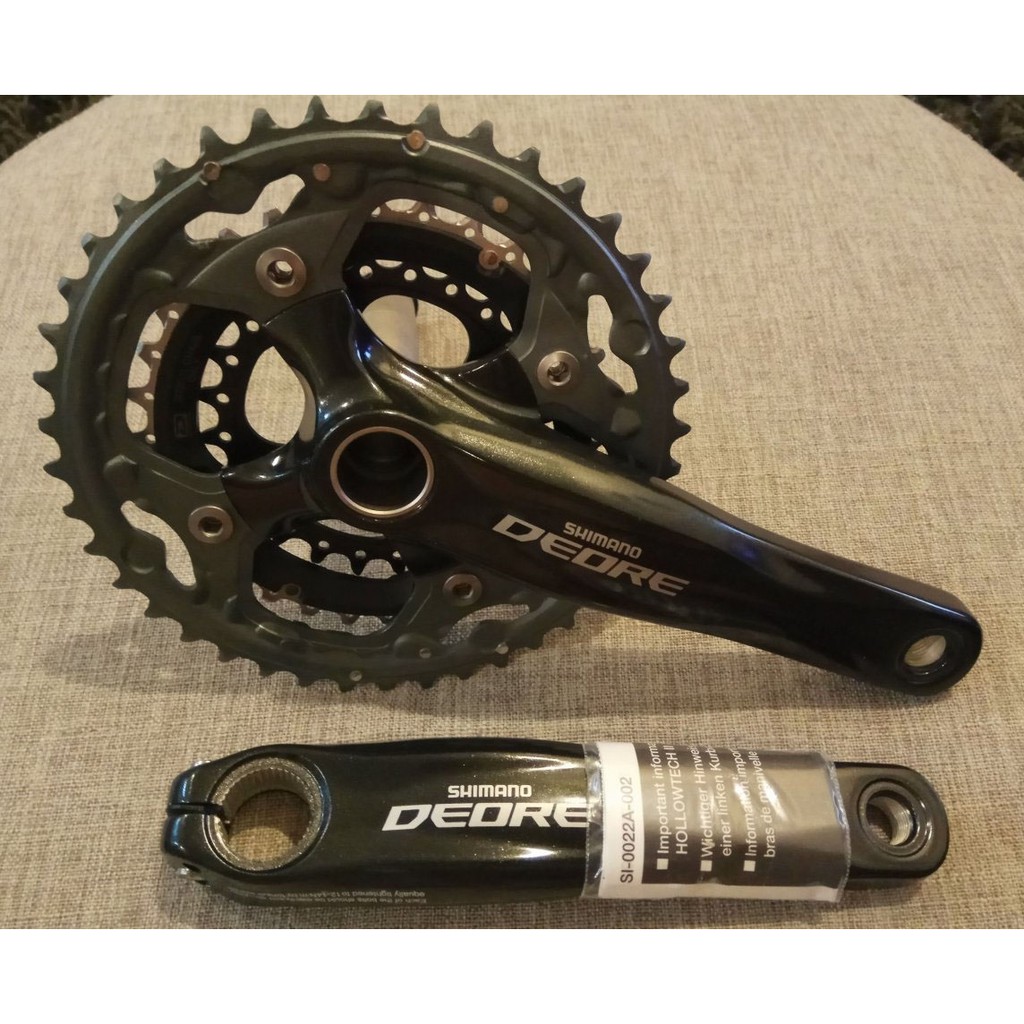 shimano deore 3x9 crankset