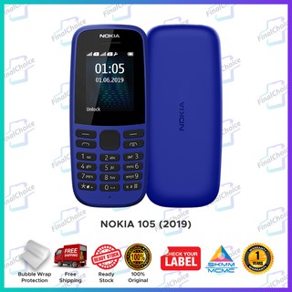 NOKIA 105 4G/TA-1385 / NOKIA 105 (2019 - DUAL SIM) ORIGINAL NOKIA MALAYSIA SET