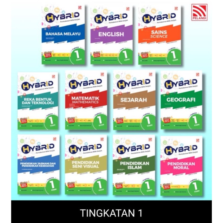 [ BBSS.] HYBRID TINGKATAN 1 ( EDISI 2022 )  Shopee Malaysia