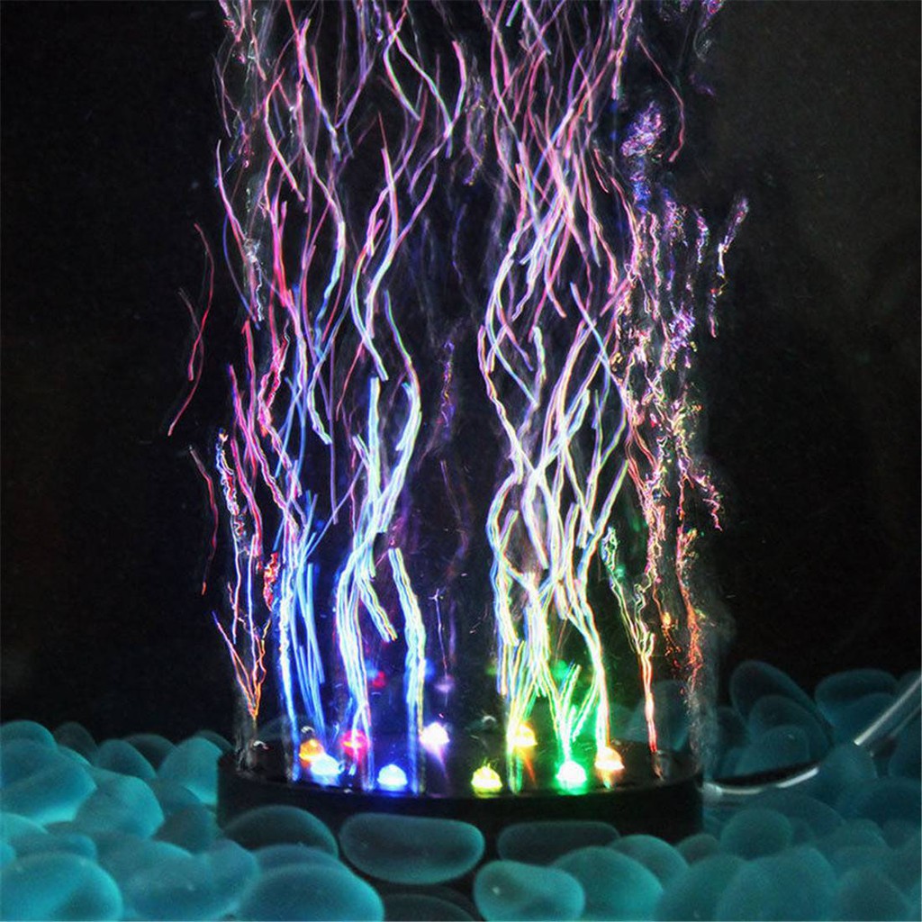 Underwater Rgb Led Aquarium Fish Tank Light Submersible Light Air