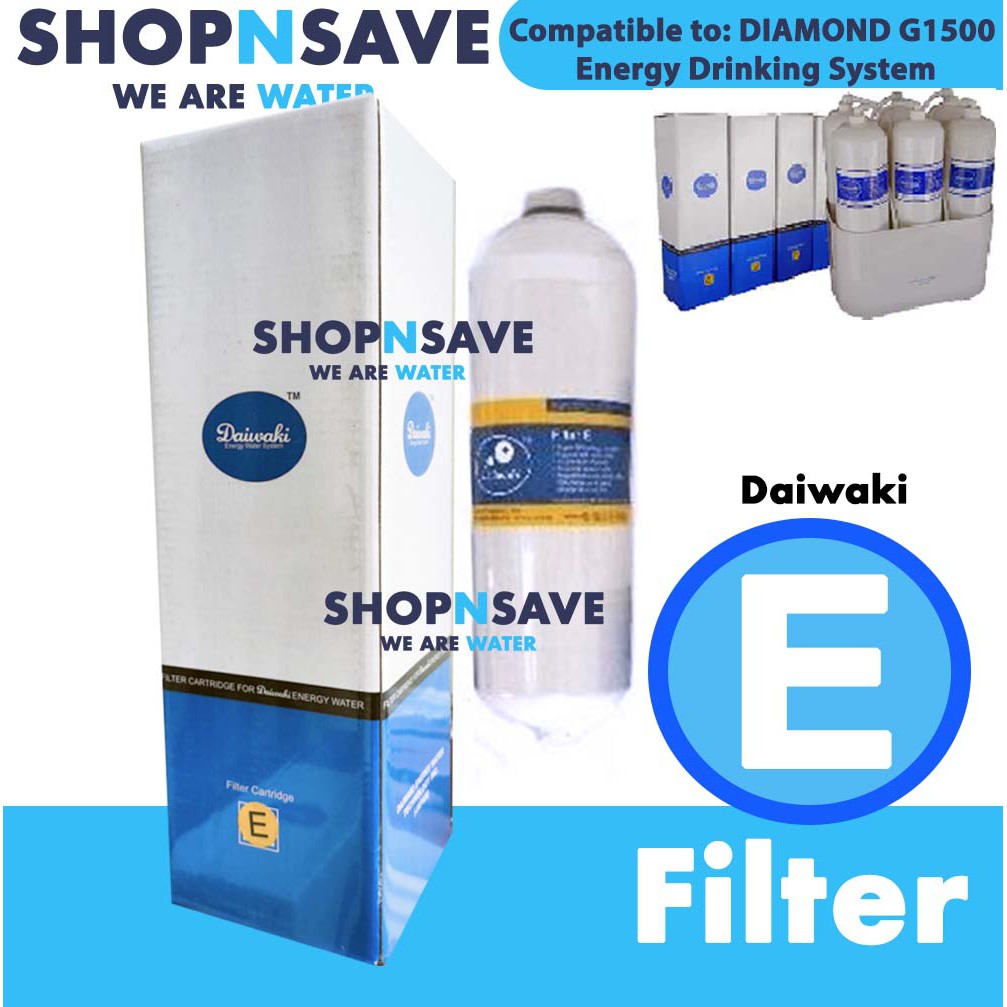 SHOPNSAVE Malaysia Daiwaki Filter E for Diamond Water Filter, Daiwaki