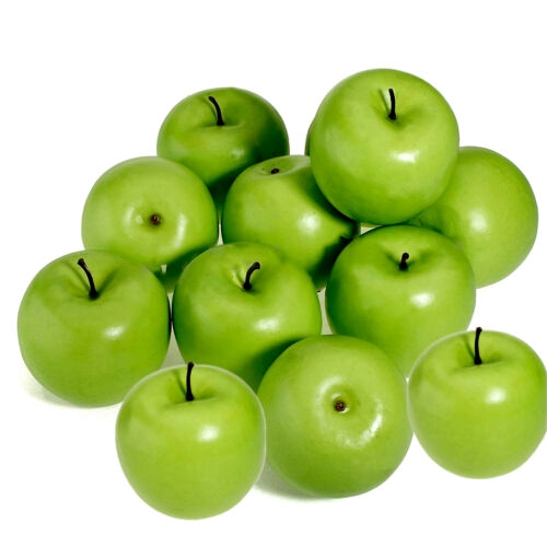 Hot Large Artificial Fake Red Green Apple Fruits Kitchen Home New