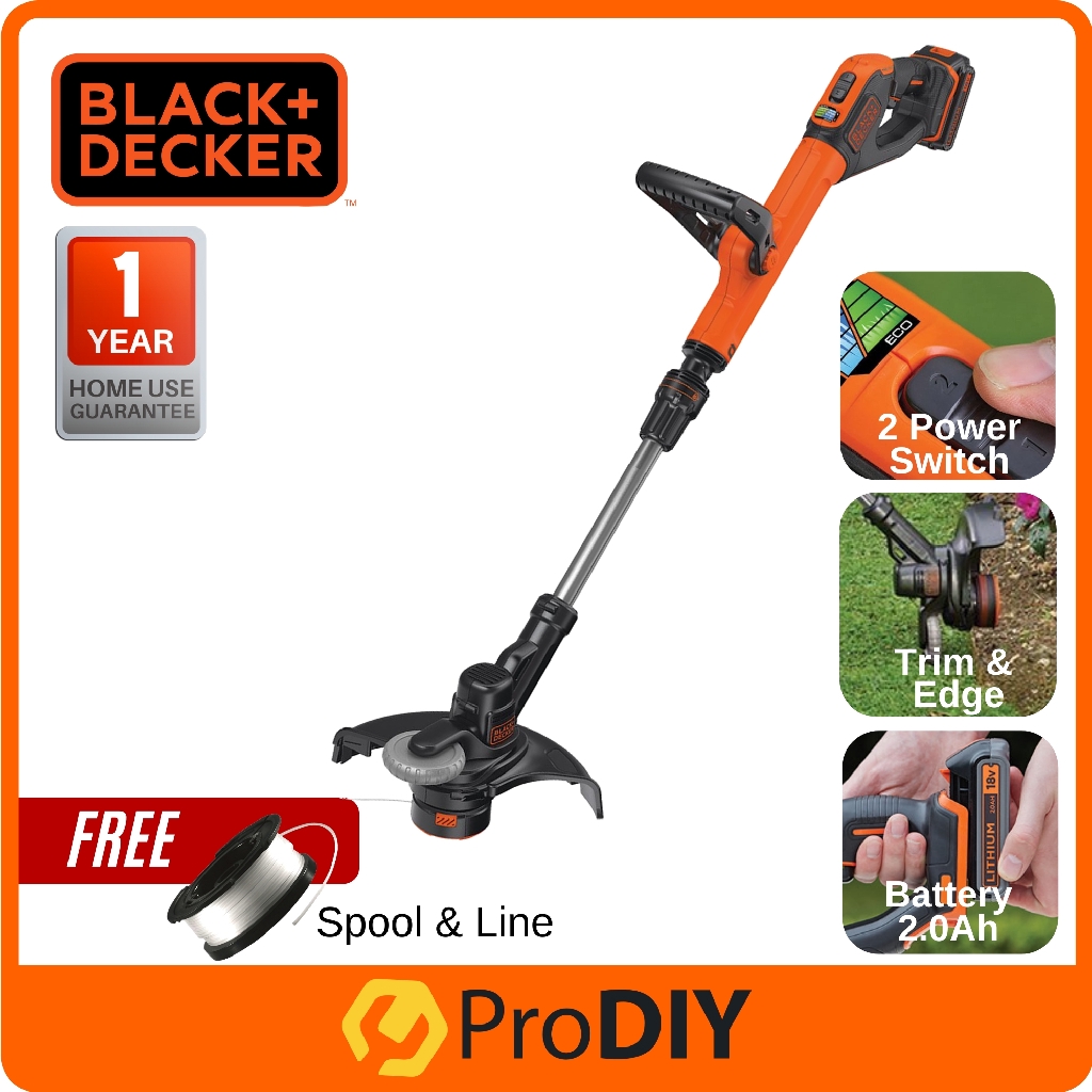 BLACK & DECKER STC1820EPCF Cordless Grass Trimmer 18V 1 Battery
