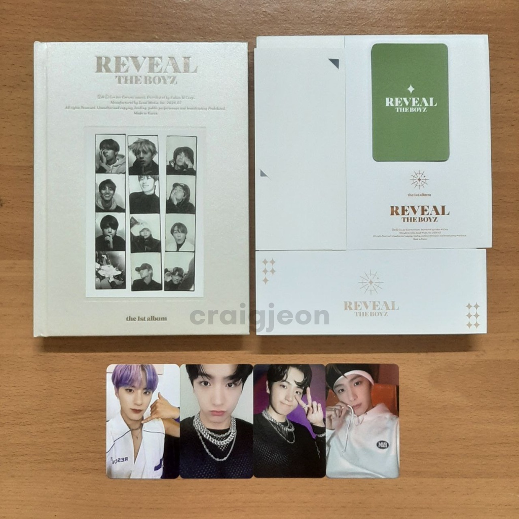 THE BOYZ ALBUM REVEAL BOY | Shopee Malaysia