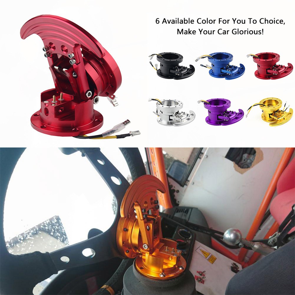 WORKS BELL Tilt Racing Steering Wheel Quick Release Hub Kit Adapter