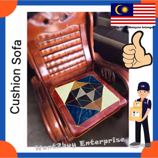 Ready Stock Malaysia  Wooden Sofa  Kayu  Cushion Kusyen 