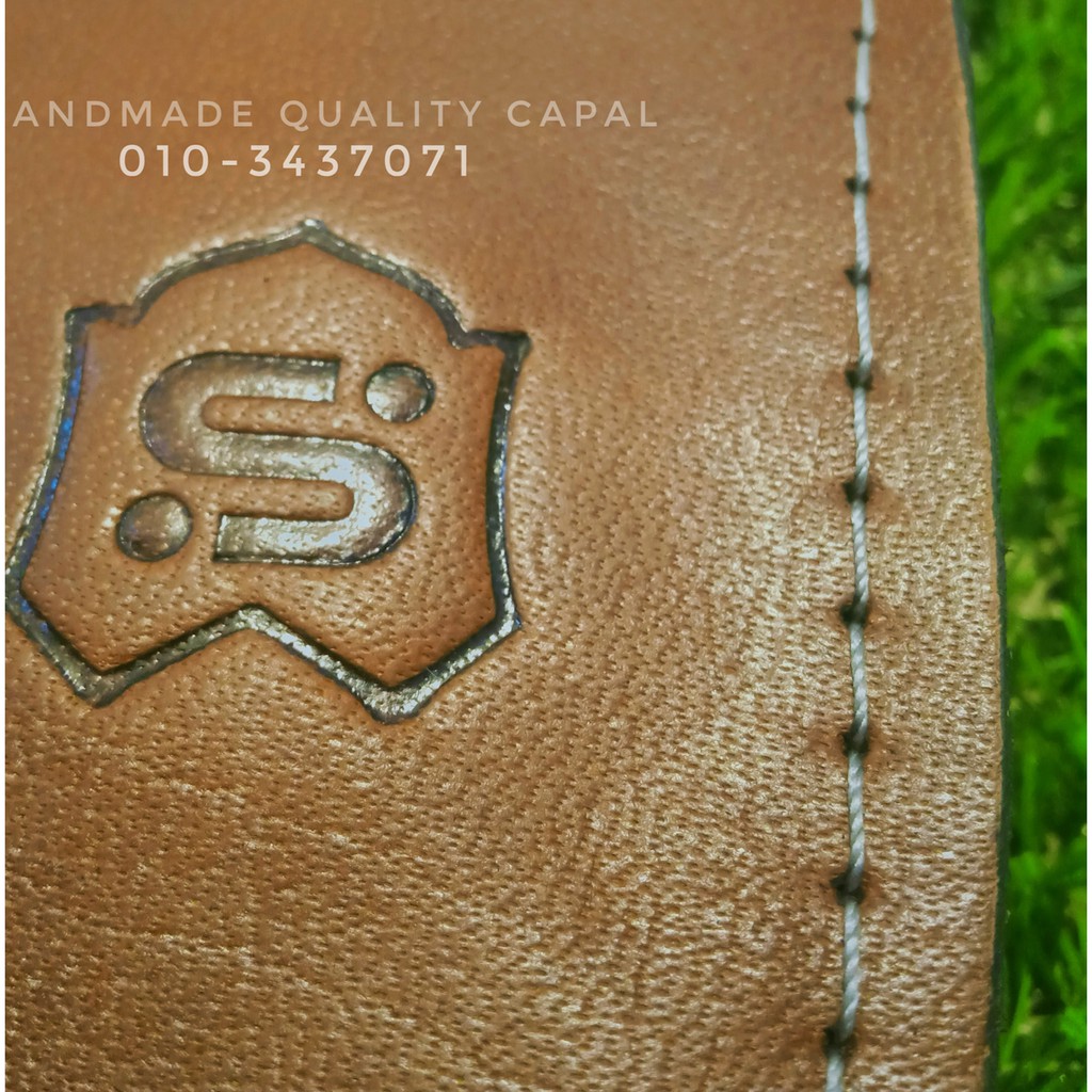 Buy Capal Kulit Bertumit Tinggi Buatan Tangan 100 Kulit Kulit Lembu Dan Kambing Seetracker Malaysia
