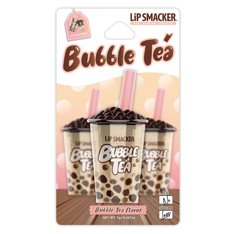 Lip Smacker Lip Balm Bubble Tea Lip Balm Bubble Tea Lip Balm Pearl Milk Tea Lip Balm
