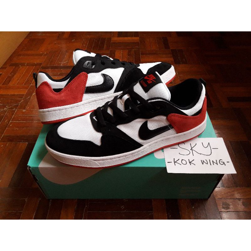 Nike Sb Alleyoop Black/Toe Ready Stock 