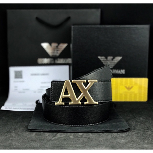 armani ax belt