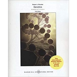 Genetics: Analysis and Principles 5th edition - Brooker