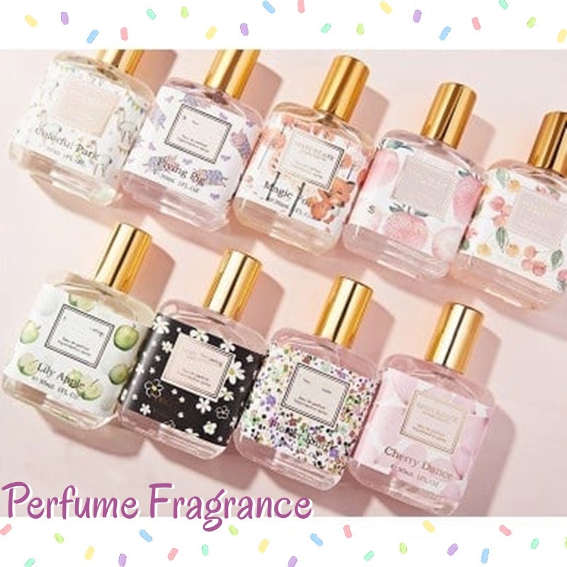 30ml The Beauty Street Flower Of Story EDT Lady Perfume Fragrance Mini Spray Women Elegant Romantic Perfume Lasting