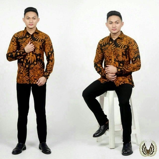  BAJU  BATIK  MODERN LAKI  LENGAN  PANJANG  Shopee Malaysia