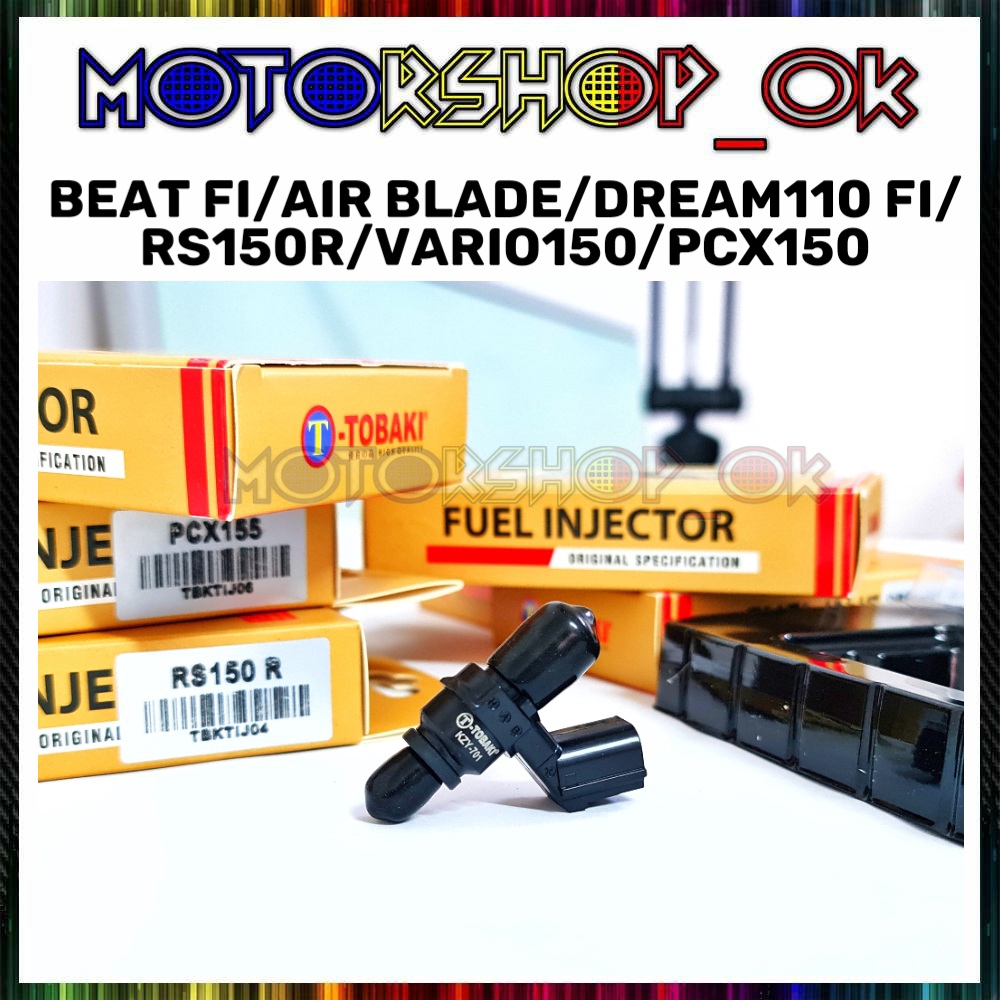 TOBAKI STD STANDARD ORIGINAL FUEL INJECTOR HONDA BEAT FI/AIR BLADE/DREAM110 FI/RS150R RS150
