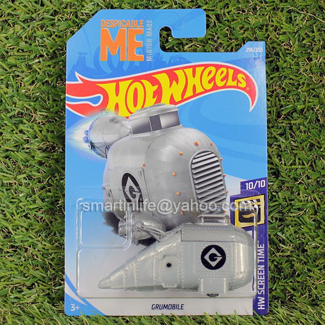 despicable me hot wheels grumobile