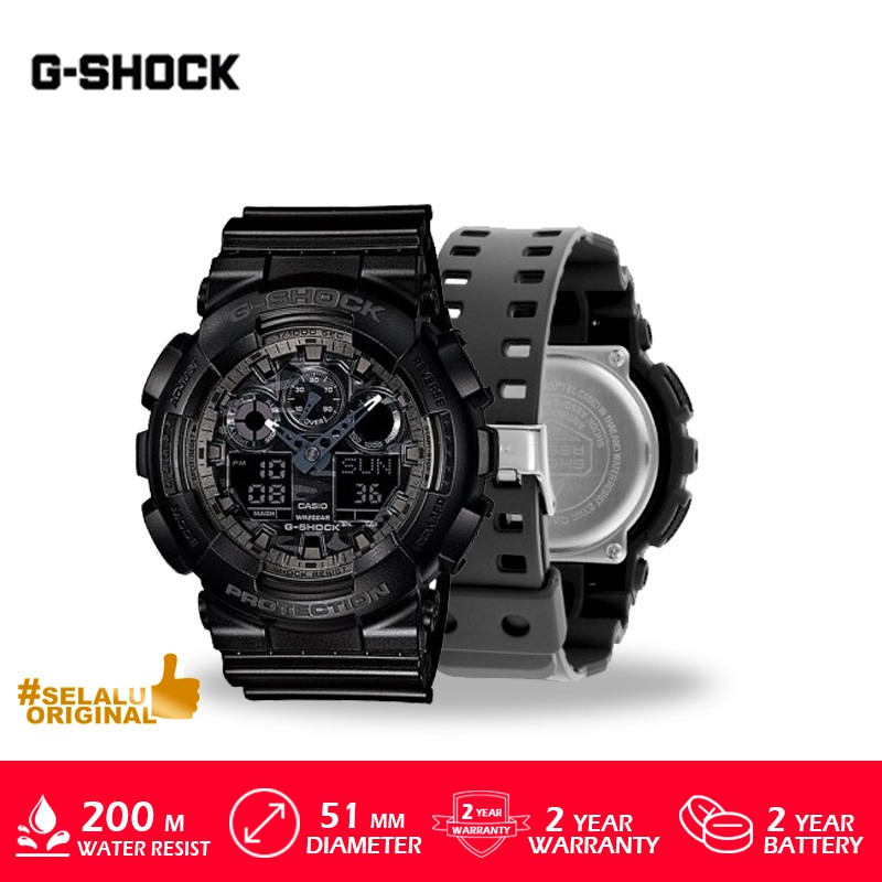 g shock ga 100cf manual